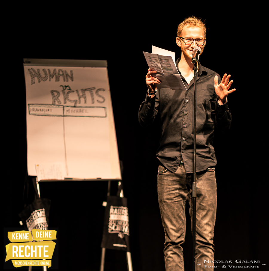 poetry Slam "HUMAN vs. RIGHTS"